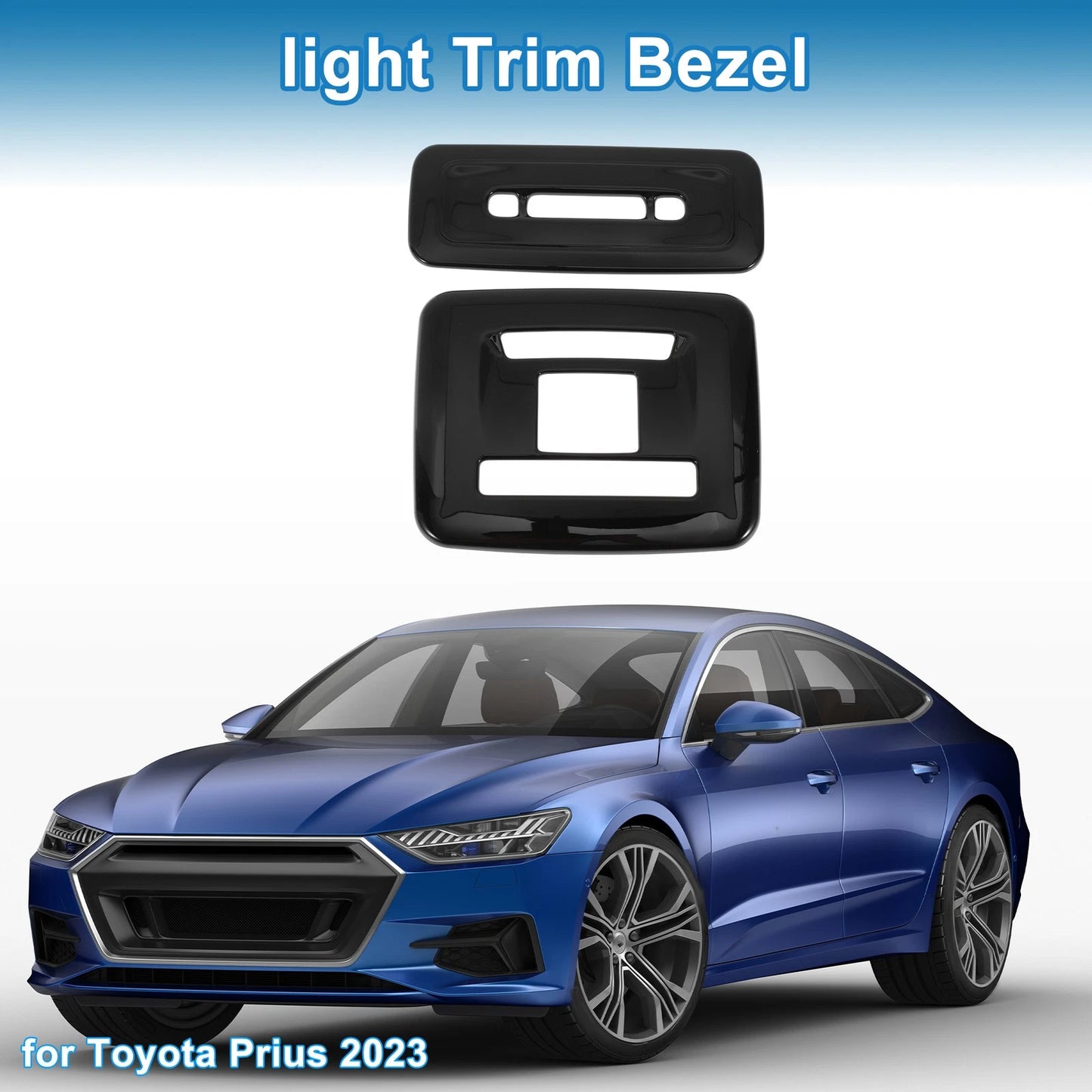 Light Trim Bezel for Toyota Prius (2023) Black