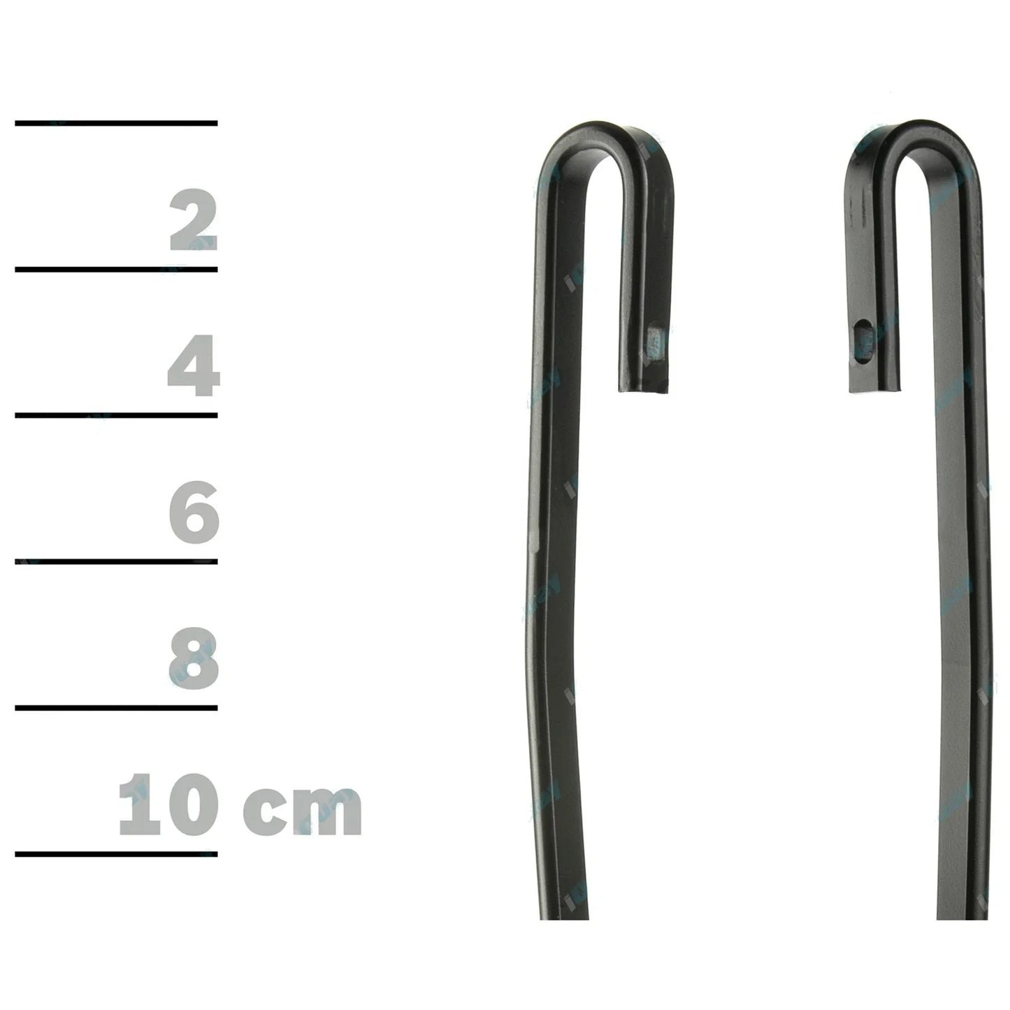 Front Pair Bosch Eco Wiper Blades Set for Nissan Pulsar N10 4cyl 1980~1985