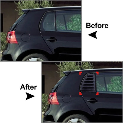 Rear Window Louver Cover Trim for VW Golf MK5 (2004-2008)