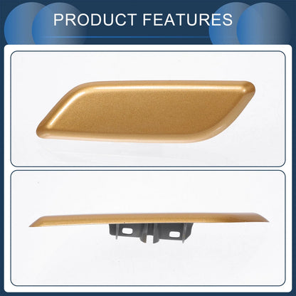 Front Left Washer Nozzle Cover for Honda Accord VIII 2011-2013 - Gold Tone