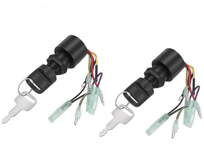 2Pcs Ignition Key Switch for Mercury Outboard (1980–2023)
