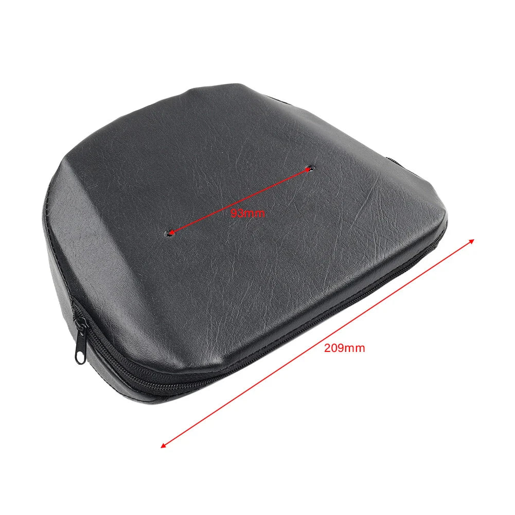 Sissy Bar Backrest Cushion Pad for Harley Sportster XL883 1200 (2004-2023)