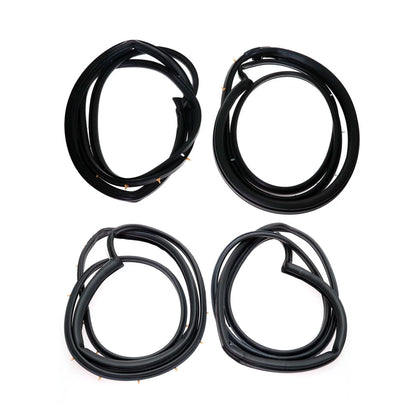 Complete Weatherstrip Door Rubber Seal Set for Toyota Corolla (1992–1997)