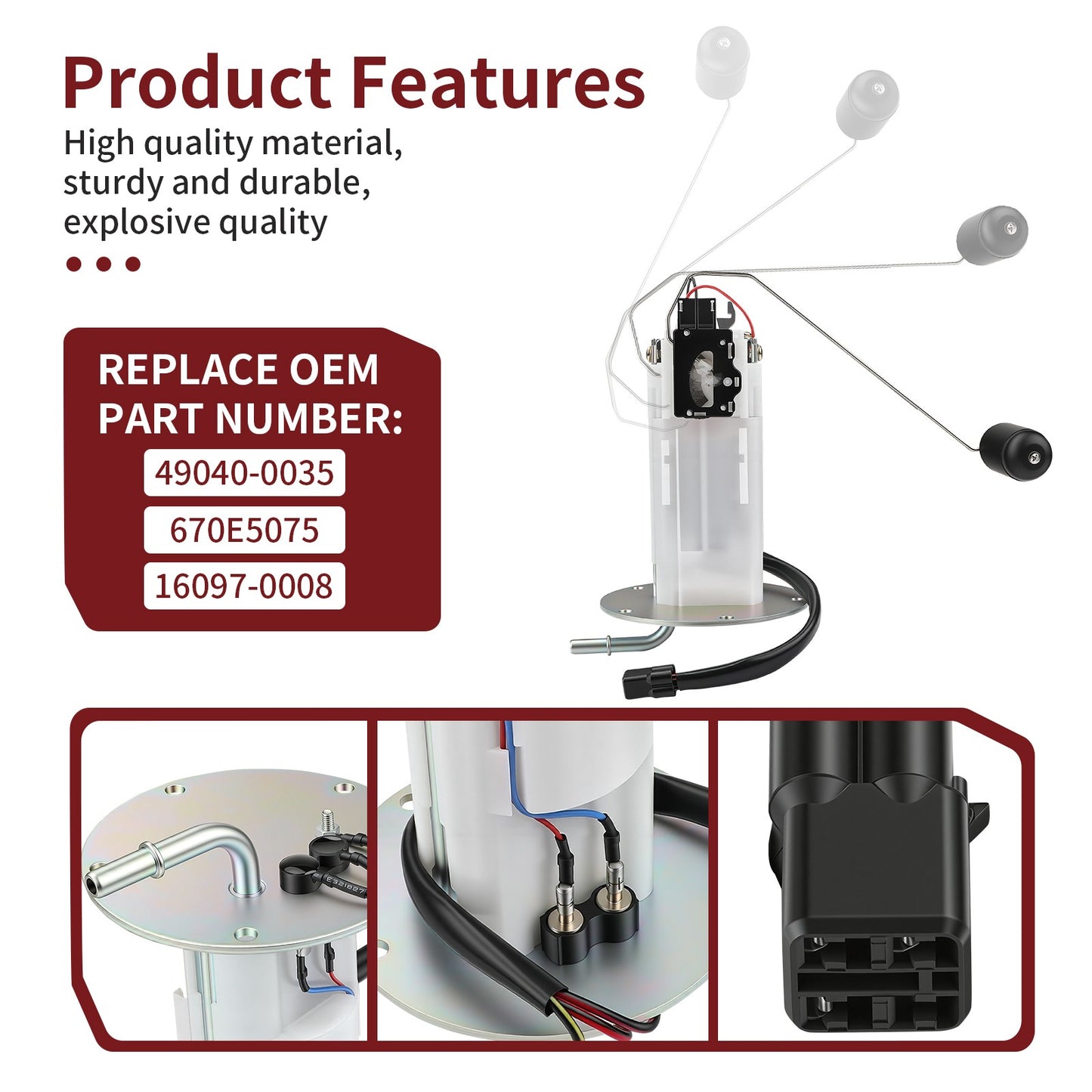 Fuel Pump Assembly for Kawasaki Vulcan 1700 (2014)