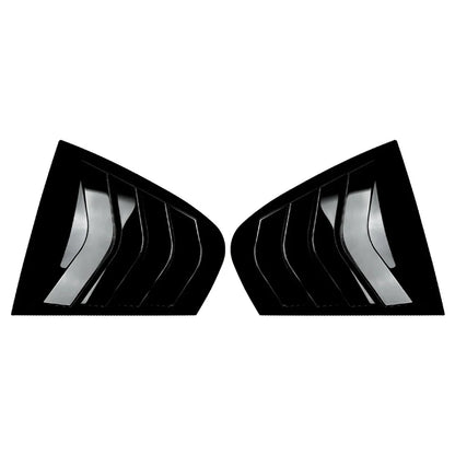 Rear Quarter Louver Trim for BMW 3 Series F30 (2013-2019) Gloss Black