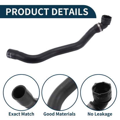 Radiator Hose for Porsche Cayenne 4.8L (2011–2018) No. 95810640200 Rubber