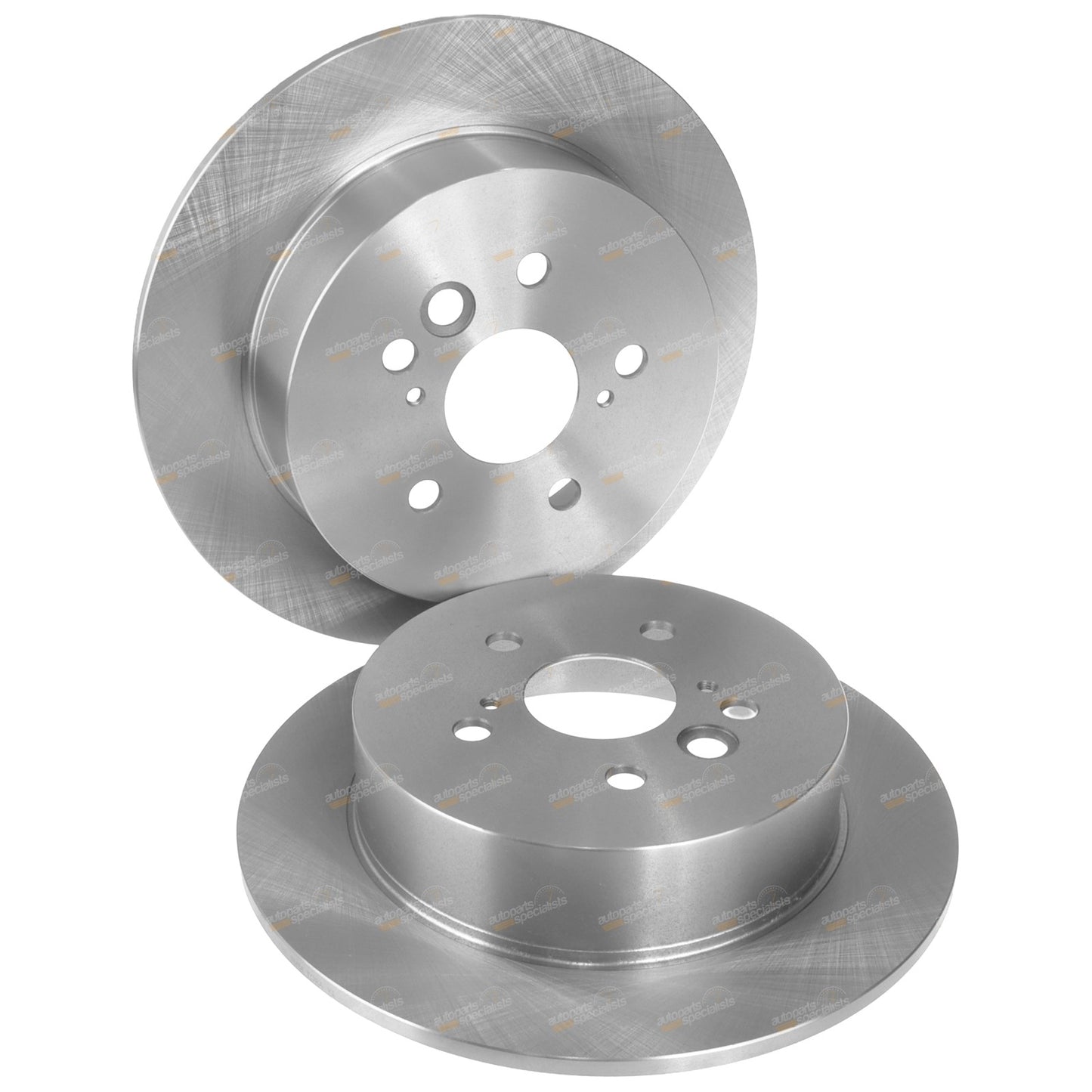 Rear Disc Brake Rotors with Bendix Pads for Toyota RAV4 (2000–2005)