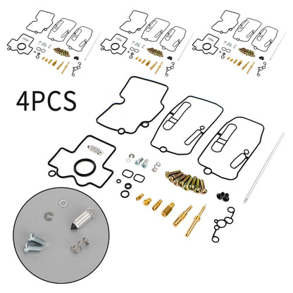4X Carburetor Repair Kit for Yamaha YFZ450 (2004–2009)