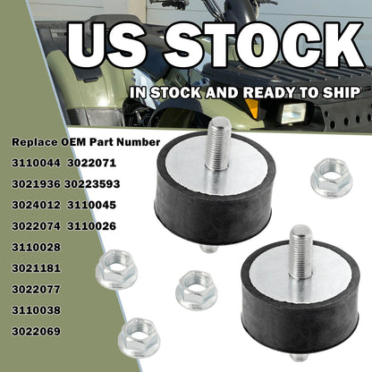 2X Engine Isolator Mount for Polaris Sportsman Scrambler Ranger (400–850)
