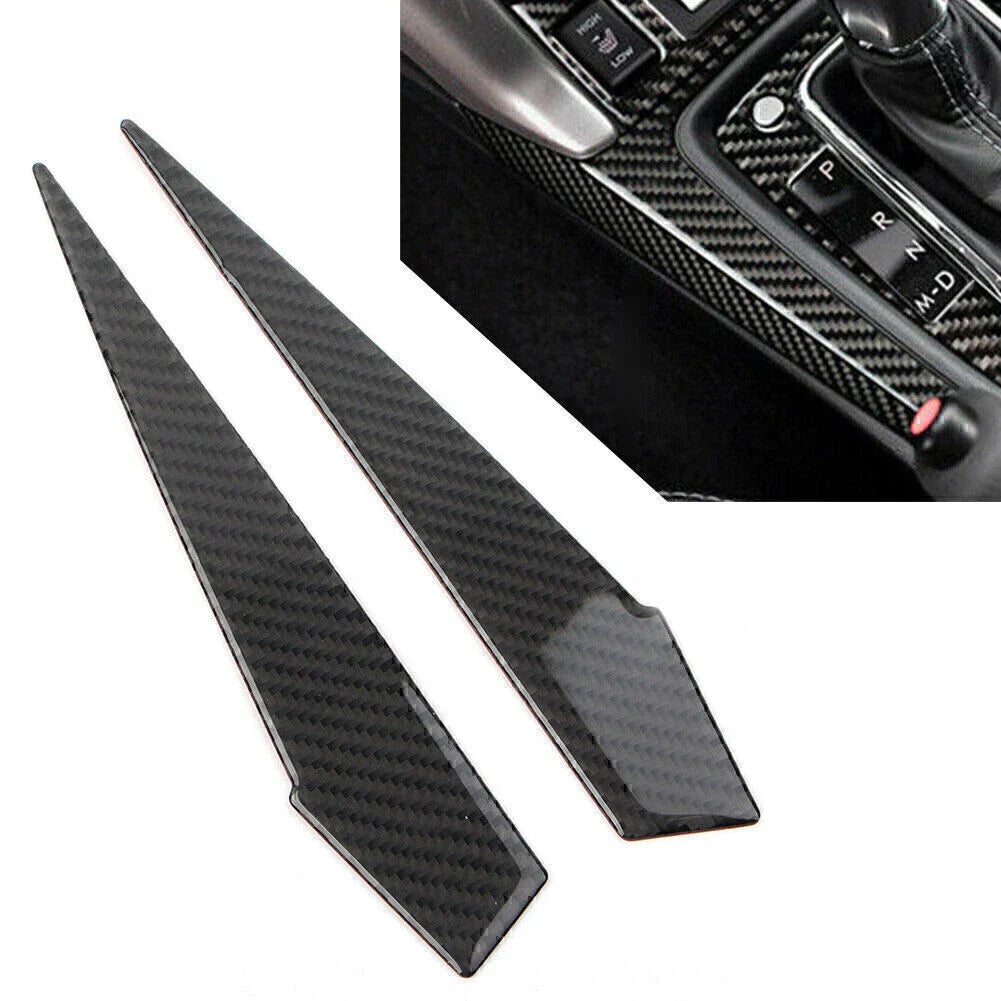 Carbon Fiber Gear Shift Side Panel Covers for Subaru Forester (2013-2018)