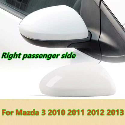 Left/Right Side Mirror Cover Cap NoSignal for Mazda 3 (2010–2013)