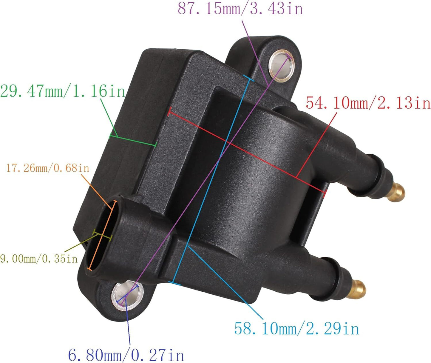 Ignition Coil Assembly for Mercury 75-115HP 4 Stroke EFI (2003–2014)