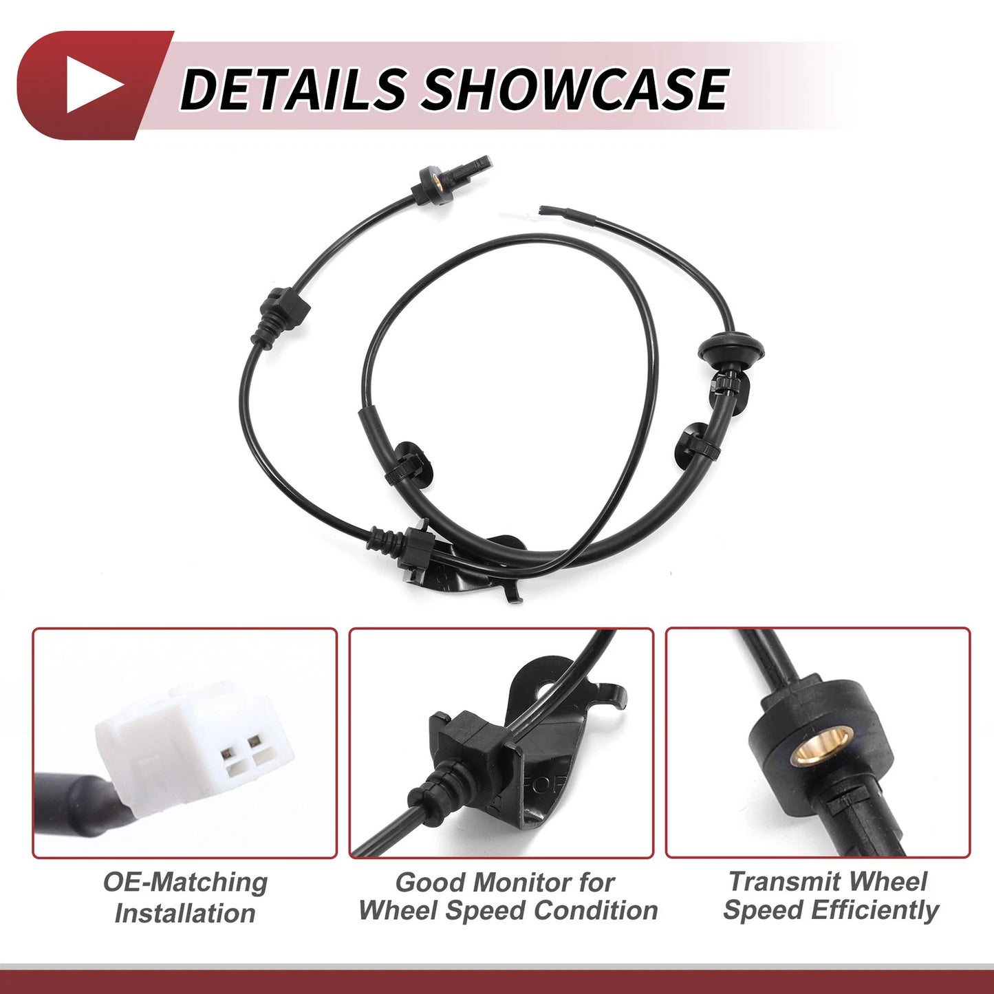 ABS Wheel Speed Sensor No. 57470TJ0M01 for Honda City (2009–2012)