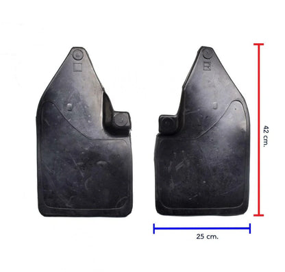 Mud Splash Guard Rubber Pair Front Fits Toyota Hilux LN50 LN56 UTE 1984-88 D06