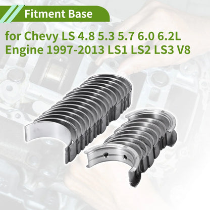 26 x Crankshaft Main Rod Bearings for Chevrolet Gen III IV LS 4.8-6.2