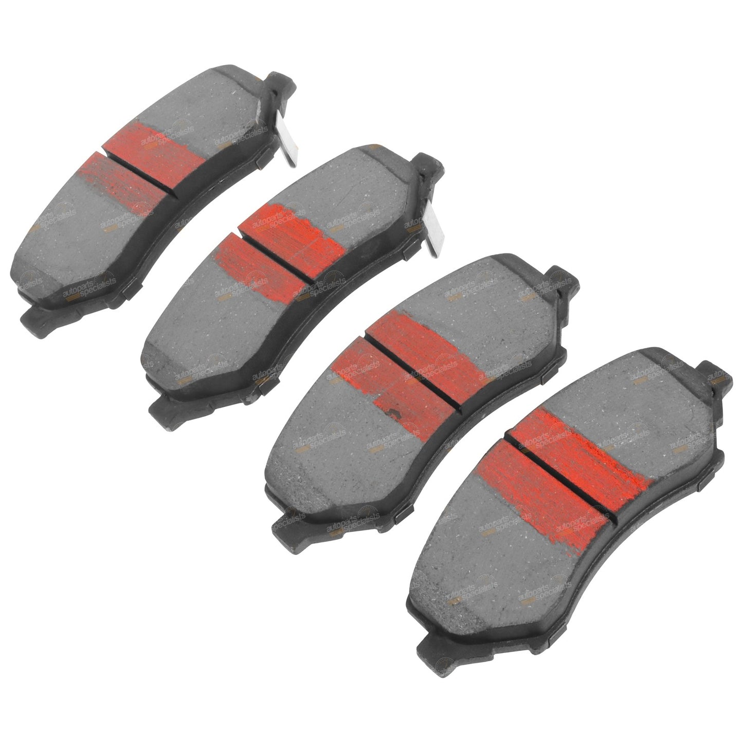 Set of 4 Front Disc Brake Pads for Jeep Cherokee KK (2008–2014)
