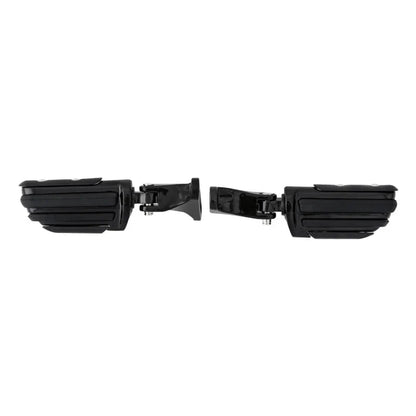 Black Rear Passenger Footpeg Pegs for Harley Road Glide (1993-2025)
