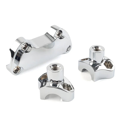 7" Handlebar Risers Top Clamp for Harley Dyna Softail Sportster