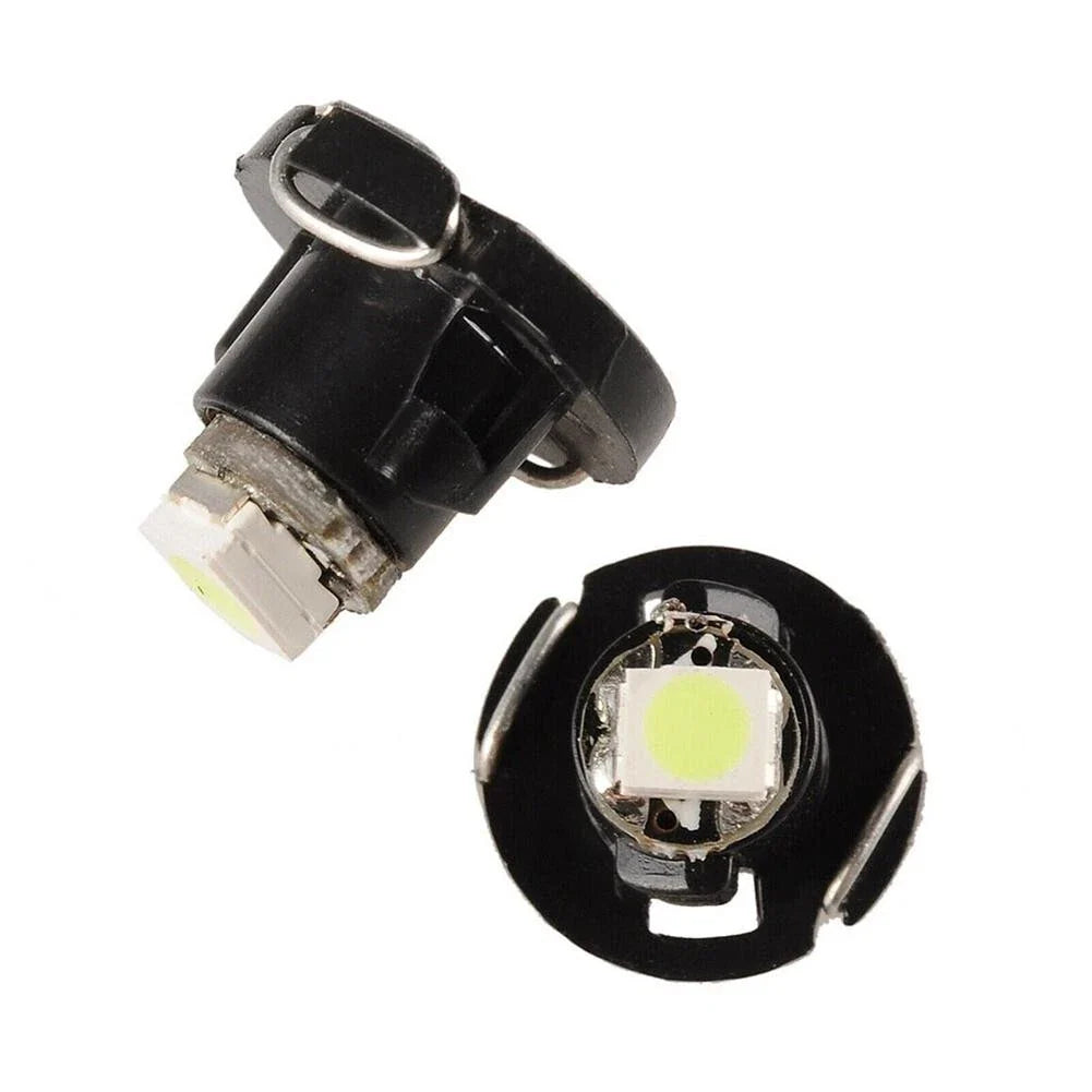 10 Pcs Ice Blue T3 Wedge LED-Cluster Instrument for DASH Climate Bulbs