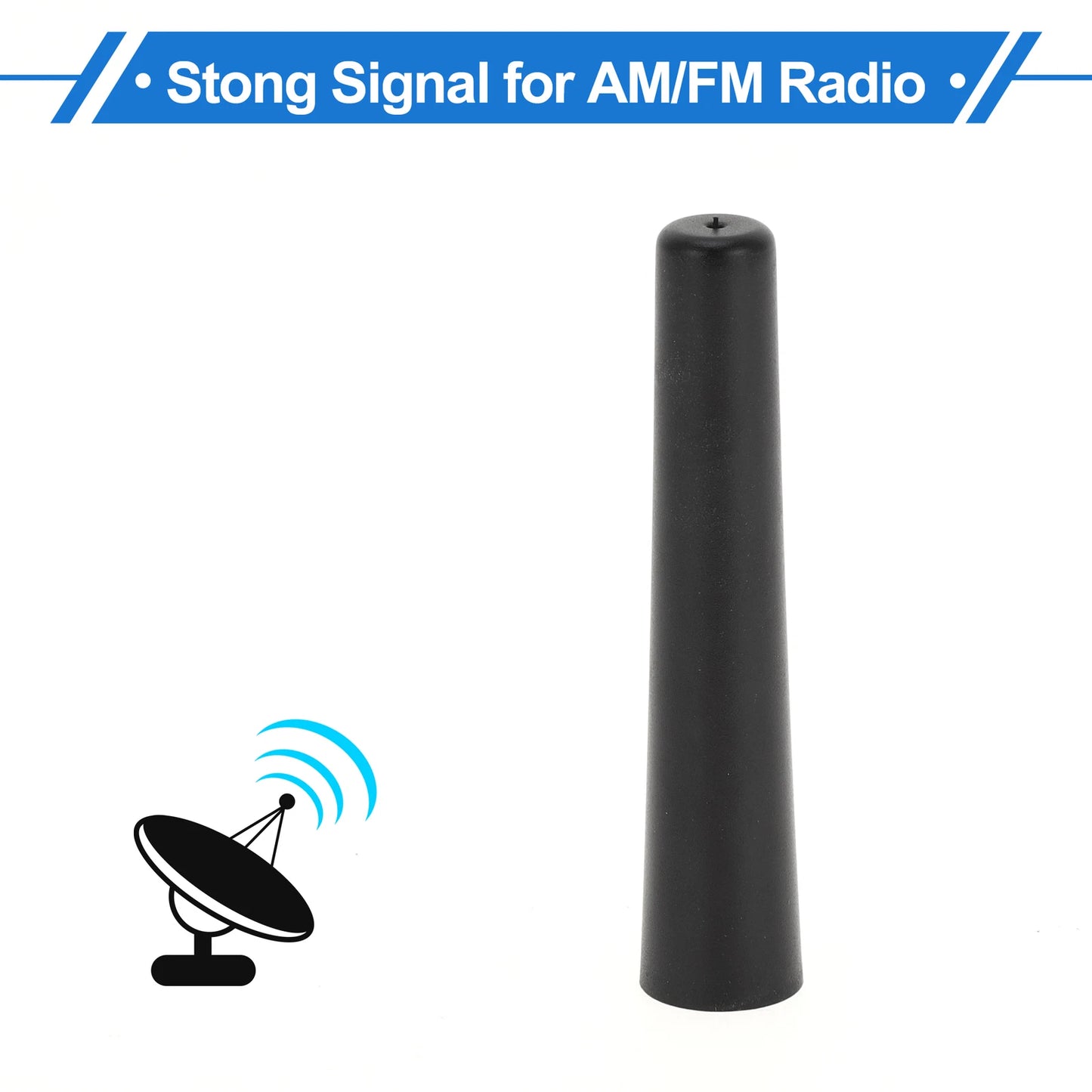 Antenna Signal Roof Aerial for Mini R50 R52 (2002–2013) Rubber Black