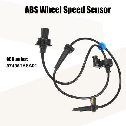 Front Left ABS Sensor No. 57455TK8A01 for Honda Odyssey (2011–2017)