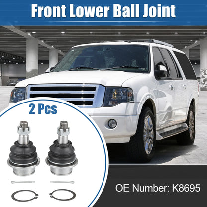 2pcs Front Lower Ball Joint No.K8695 for Ford Expedition F150 (1997–2003)