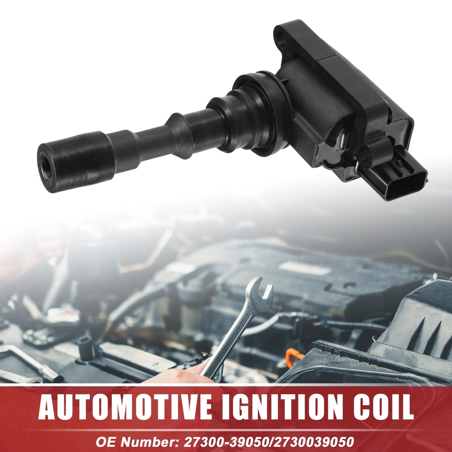 Ignition Coil for Kia Sedona (2002–2005) No. 27300-39050 Black