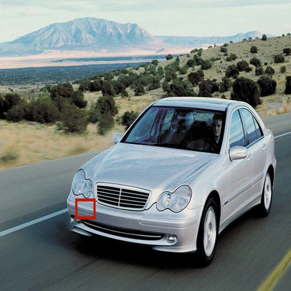 Front Bumper Tow Hook Winch Cover for Mercedes-Benz