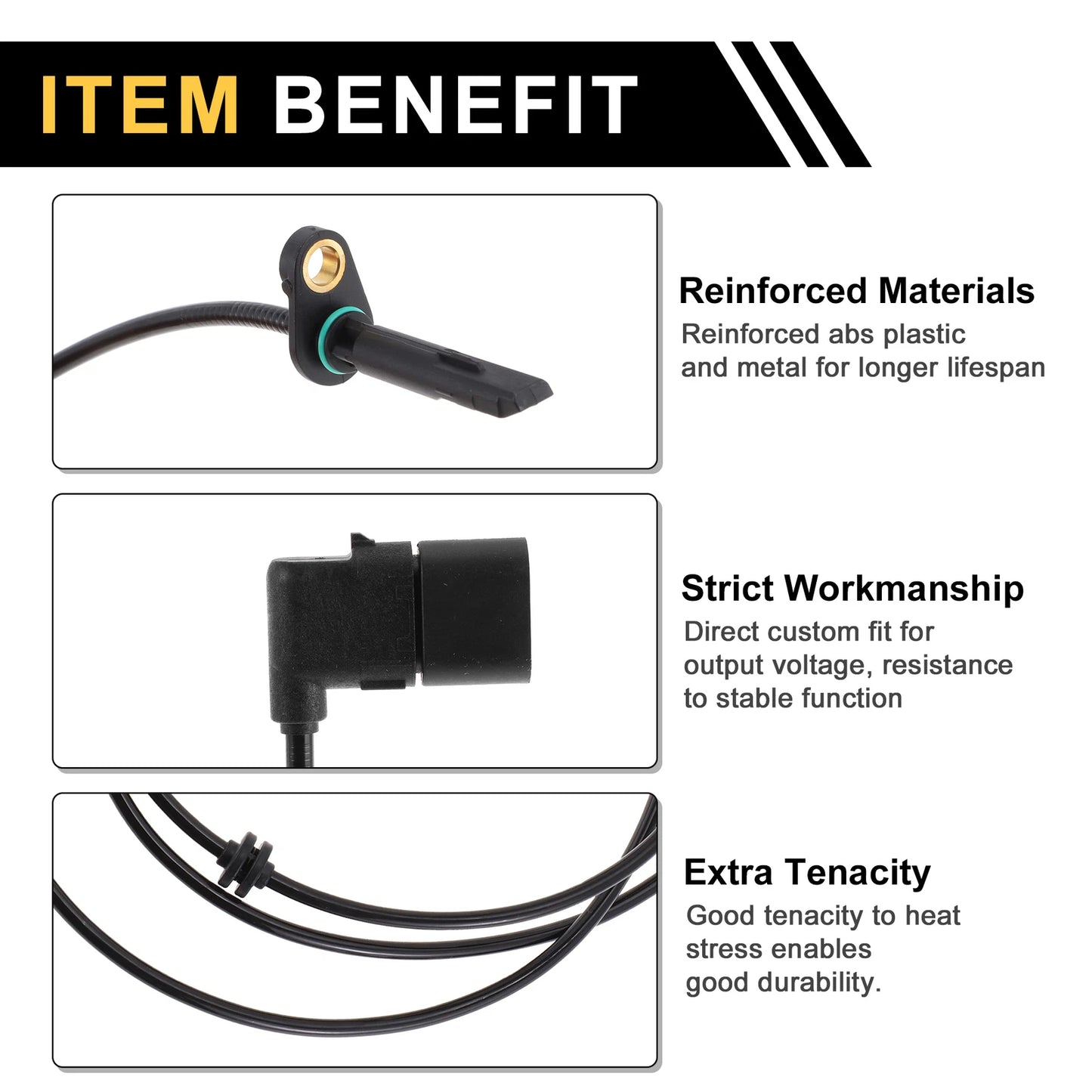 ABS Wheel Speed Sensor No. 2059058804 for Mercedes-Benz C300 (2015–2020)