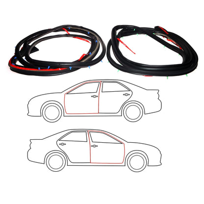 Front Door Weatherstrip for Toyota Belta Vios Yaris Echo (2005–2013)