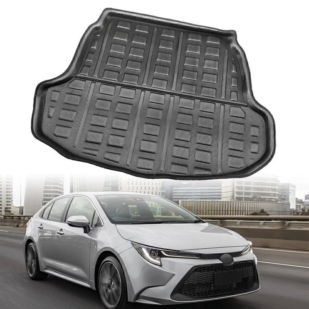 Cargo Liner Boot Trunk Floor Mat for Toyota Corolla E210 (2020) Black