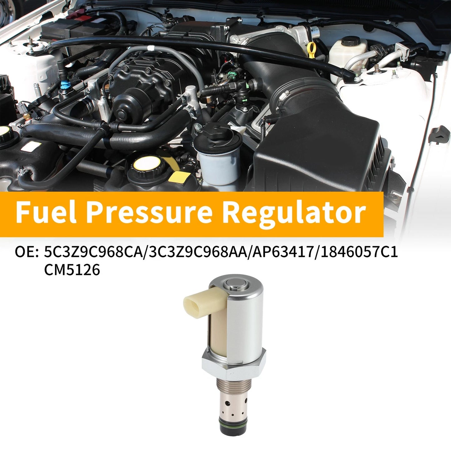 Fuel Pressure Regulator No. 5C3Z9C968CA for Ford Excursion (2003–2010)
