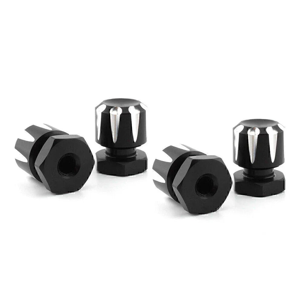 4 x Mounting Nuts Bolts for Harley Road King, Road Glide, Softail, Fat Boy
