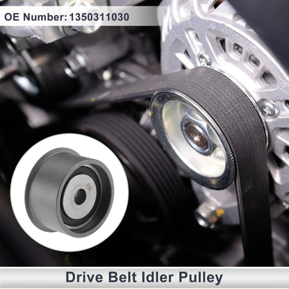 Drive Belt Idler Pulley for Toyota Corolla Sedan (1991–1999) No.1350311030