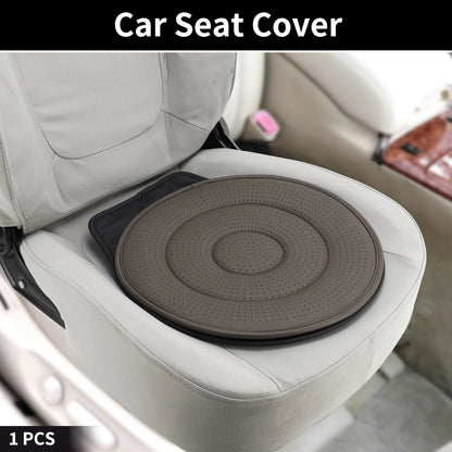Car Bottom Seat Pad Cover for Universal Fit SUV Truck (1 Pc) - Coffee Color Cotton