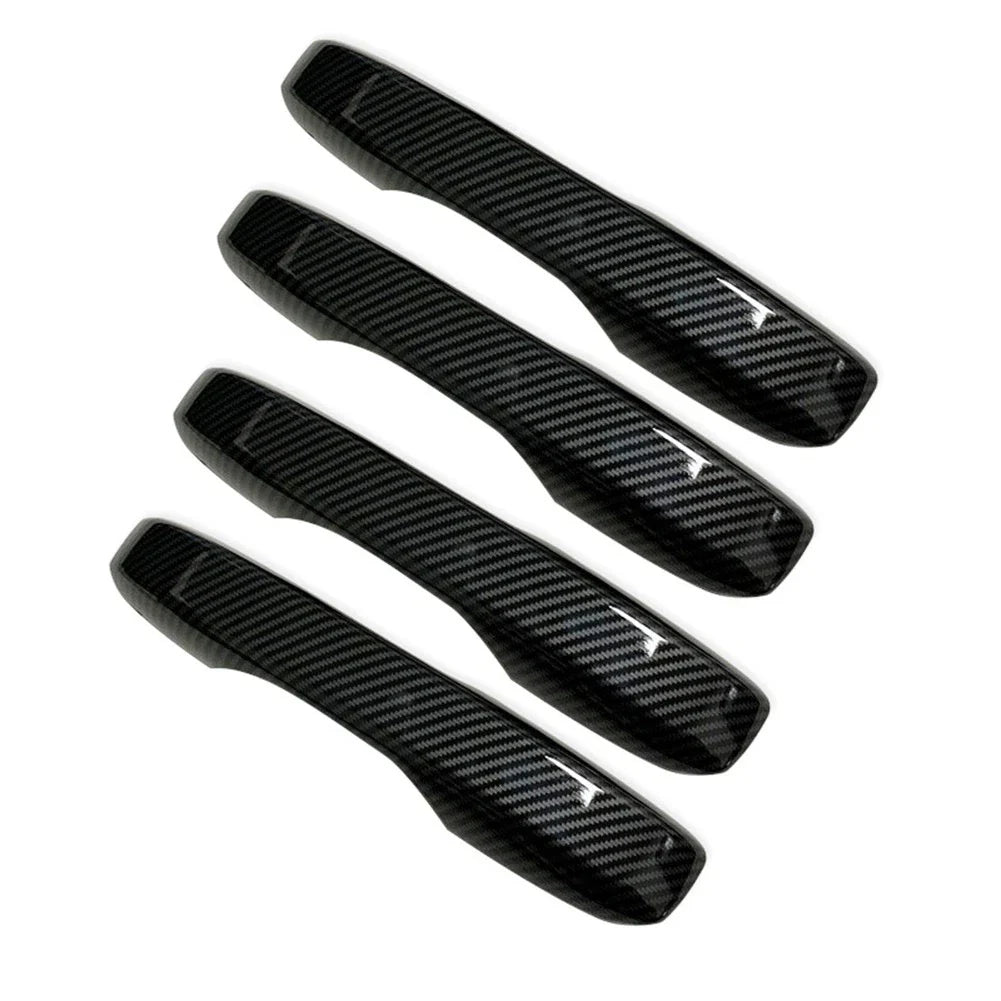 Carbon Fiber Outer Door Handle Cover Trim for Honda Civic, Accord, CR-V, HR-V (2022-2023)