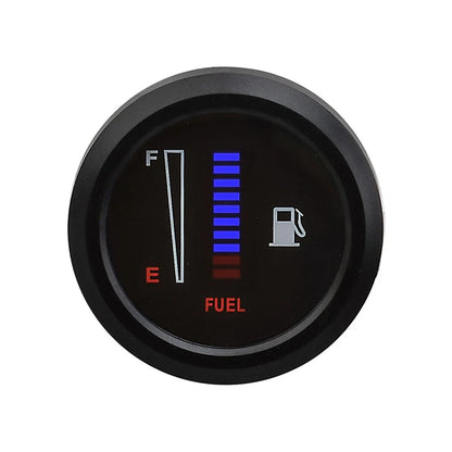 52mm 12/24V LED Fuel Level Meter Gauge for Car Motorcycle