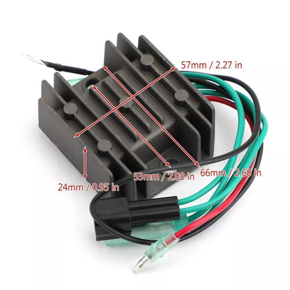 Regulator Rectifier for Yamaha 75 80 90 115 HP 2 Stroke (1992–2010)