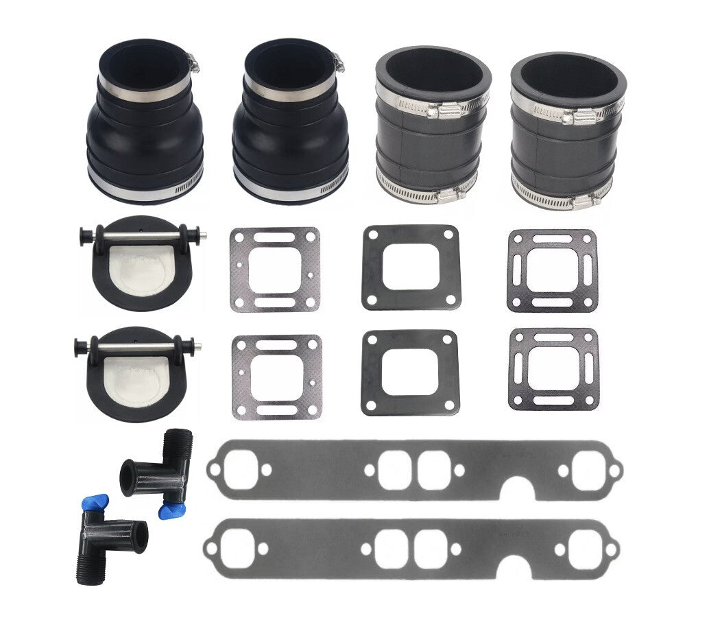 3" Wet Joint Exhaust Manifold Bellow Kit for MerCruiser V8 (200-320)
