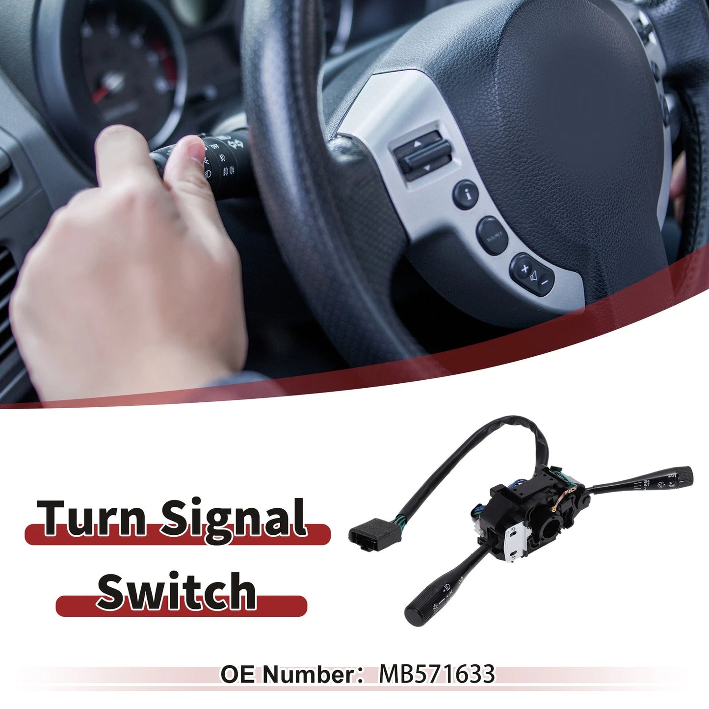 Turn Signal Switch No.MB571633 for Mitsubishi L300 (1986–1994)