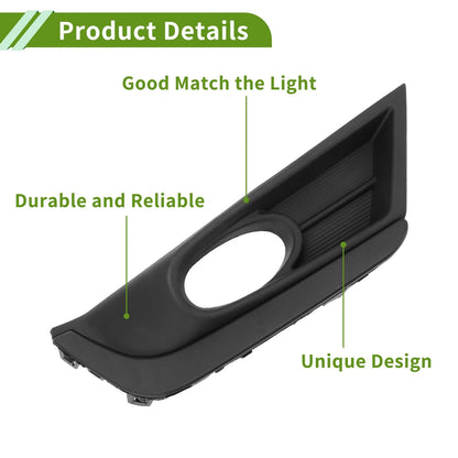 Right Front Fog Light Grill for Honda CR-V 2016-2019 (2016-2019)