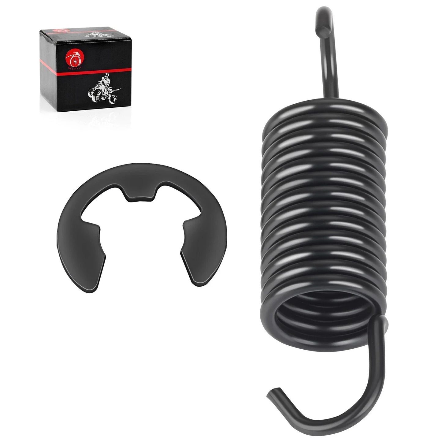 Rear Brake Pedal Spring w/ Circlip for Yamaha Warrior 350 YFM350X (1987–2004)