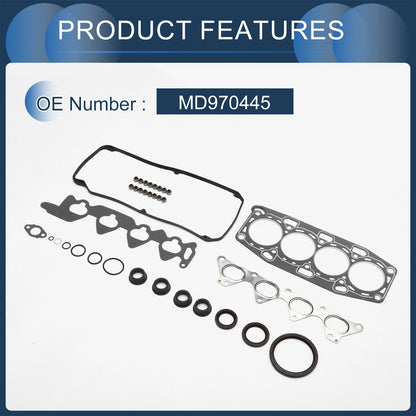 Cylinder Head Gasket Kit No.MD970445 for Mitsubishi 4G93 (1991–1995)