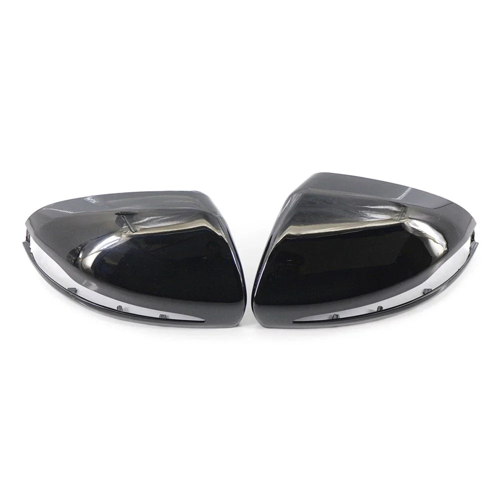 Gloss Black Rearview Mirror Housing for Mercedes-Benz C E S CLS GLC Class