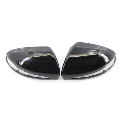 Gloss Black Rearview Mirror Housing for Mercedes-Benz C E S CLS GLC Class