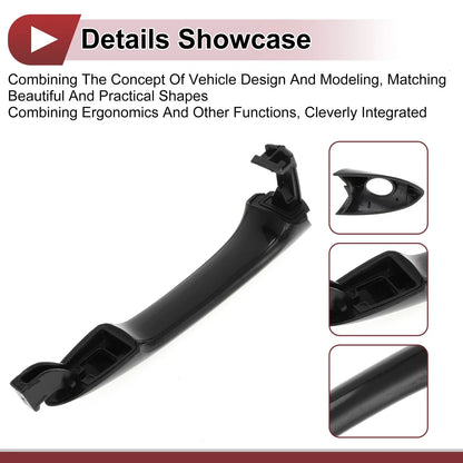 Car Door Handle Grip for Hyundai Sonata 2011-2014 Front Left Black