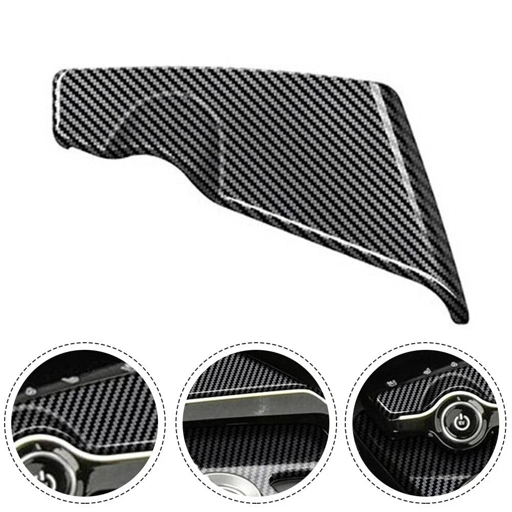 1 Pc Carbon Fiber Pattern Center Console Frame Trim Cover for KIA EV6