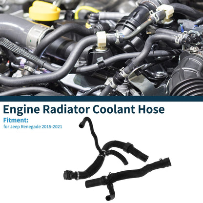 Water Pipes Engine Radiator Coolant Hose for Jeep Renegade (2015–2021) No.68246567AA