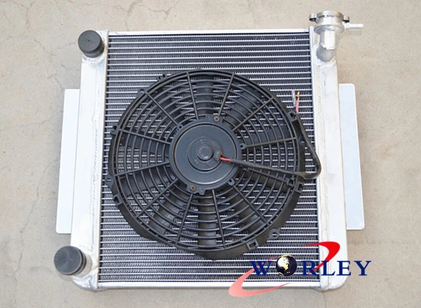 3 Row Aluminum Radiator with Fan for Toyota Celica GT (1973–1978)