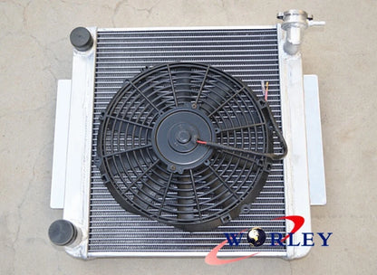 3 Row Aluminum Radiator with Fan for Toyota Celica GT (1973–1978)